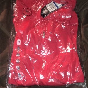 Under armor half zip up